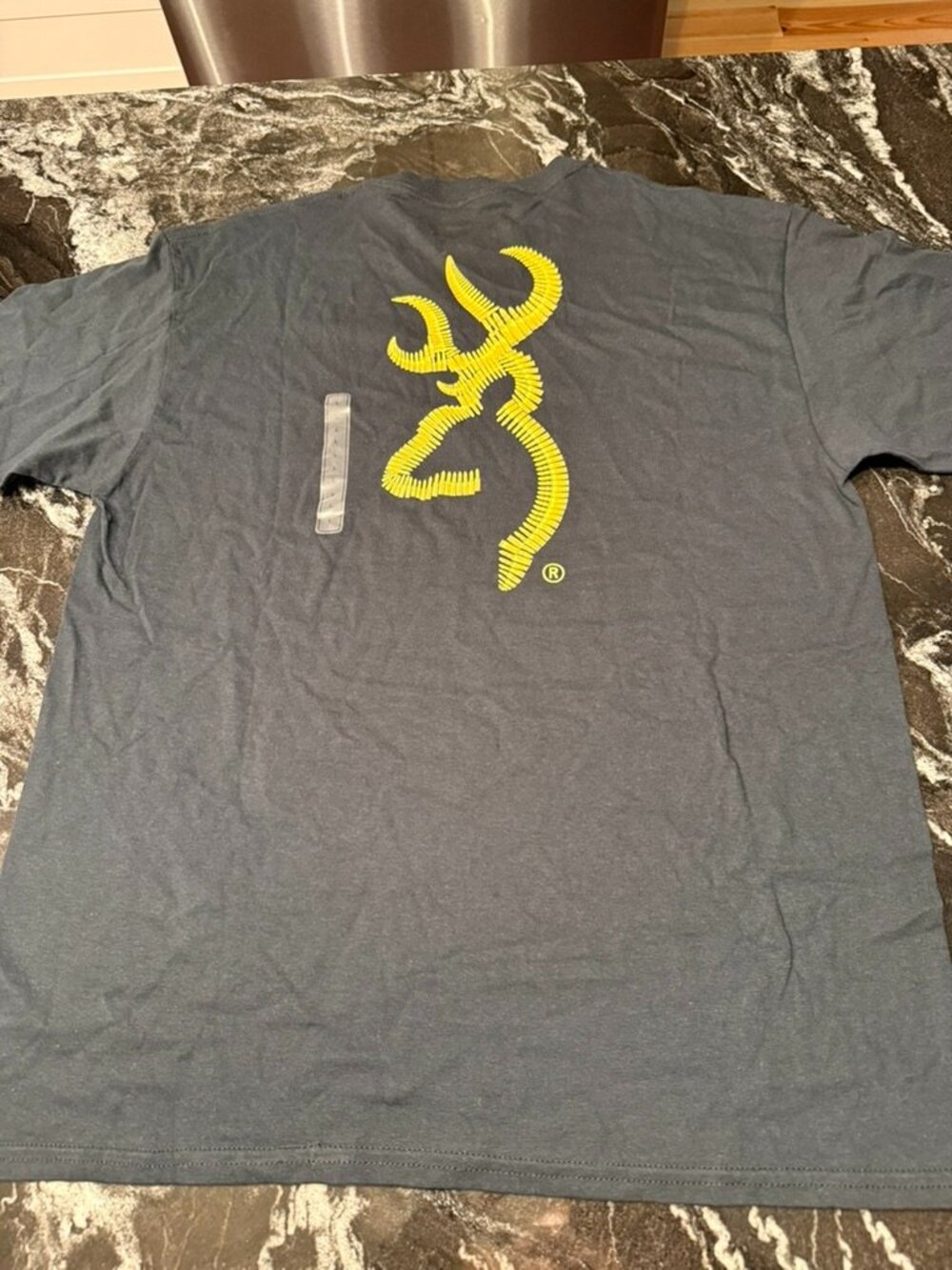 Browning Bullets Men's Black Short Sleeve T-Shirt Size L Hunting NWT